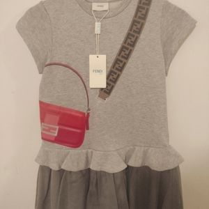 FENDI dress girls size 6y NWT